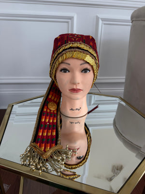 Traditional Tatreez Coin Head Piece