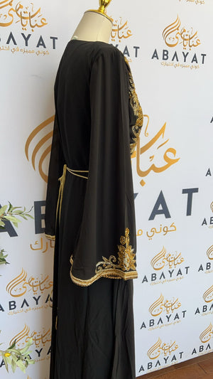 Luxury Black Kuftan