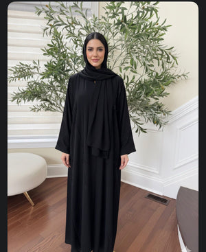 Ramadan Noor Black Abaya