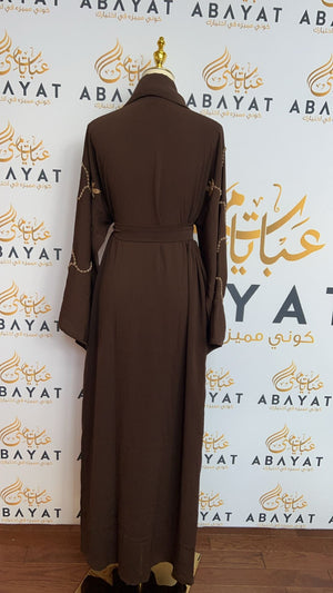 The Golden Brown Abaya