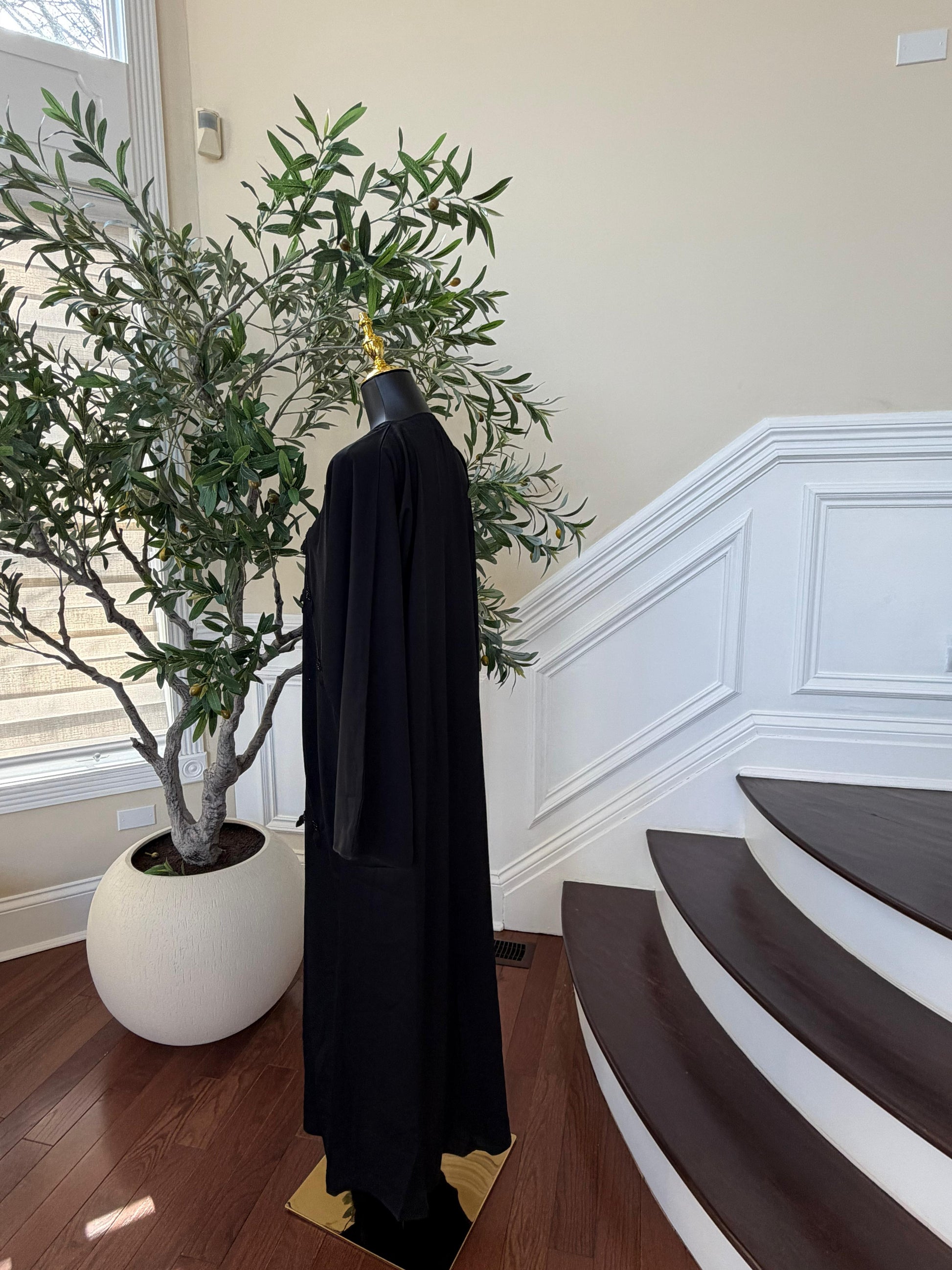 Qamar Nights Pearl Abaya