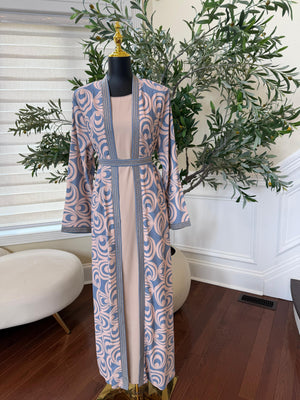 Blush Serenity Two Piece Abaya
