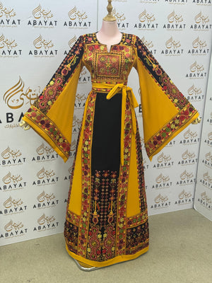 Henna Night Golden Elegance Thobe