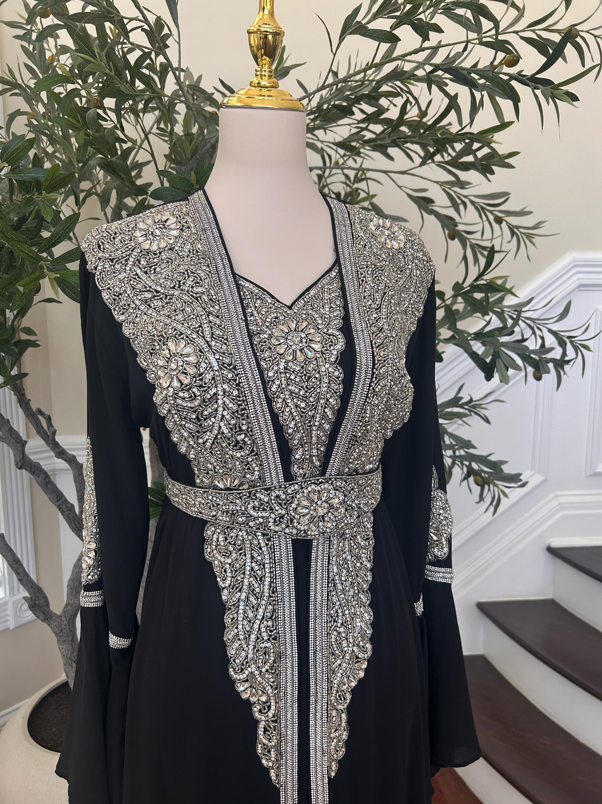 Black Stone Luxe Kuftan