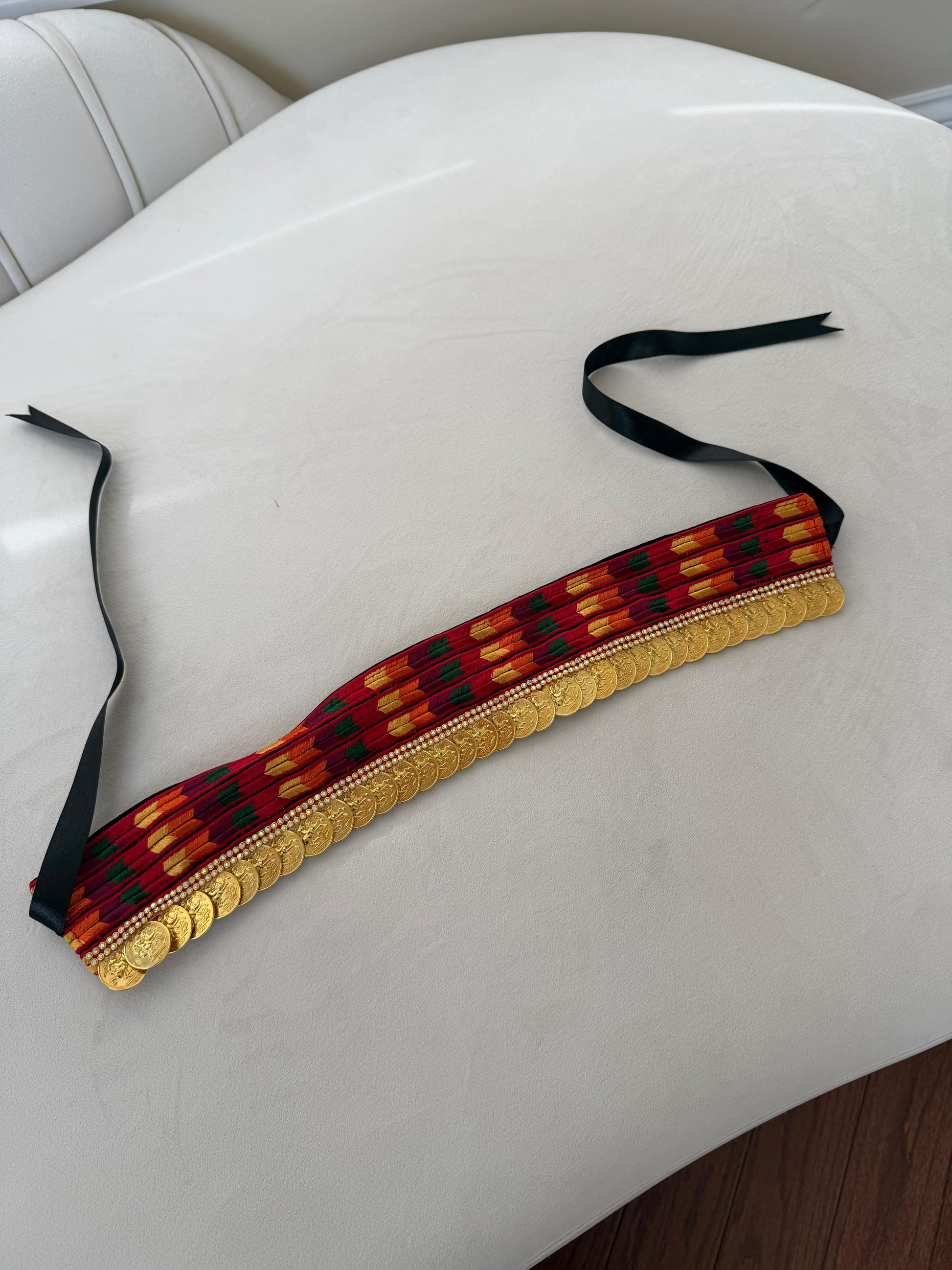 Tatreez Lerat Coin Headband