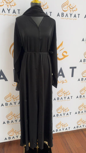 Black Charm Nada Fabric Abaya