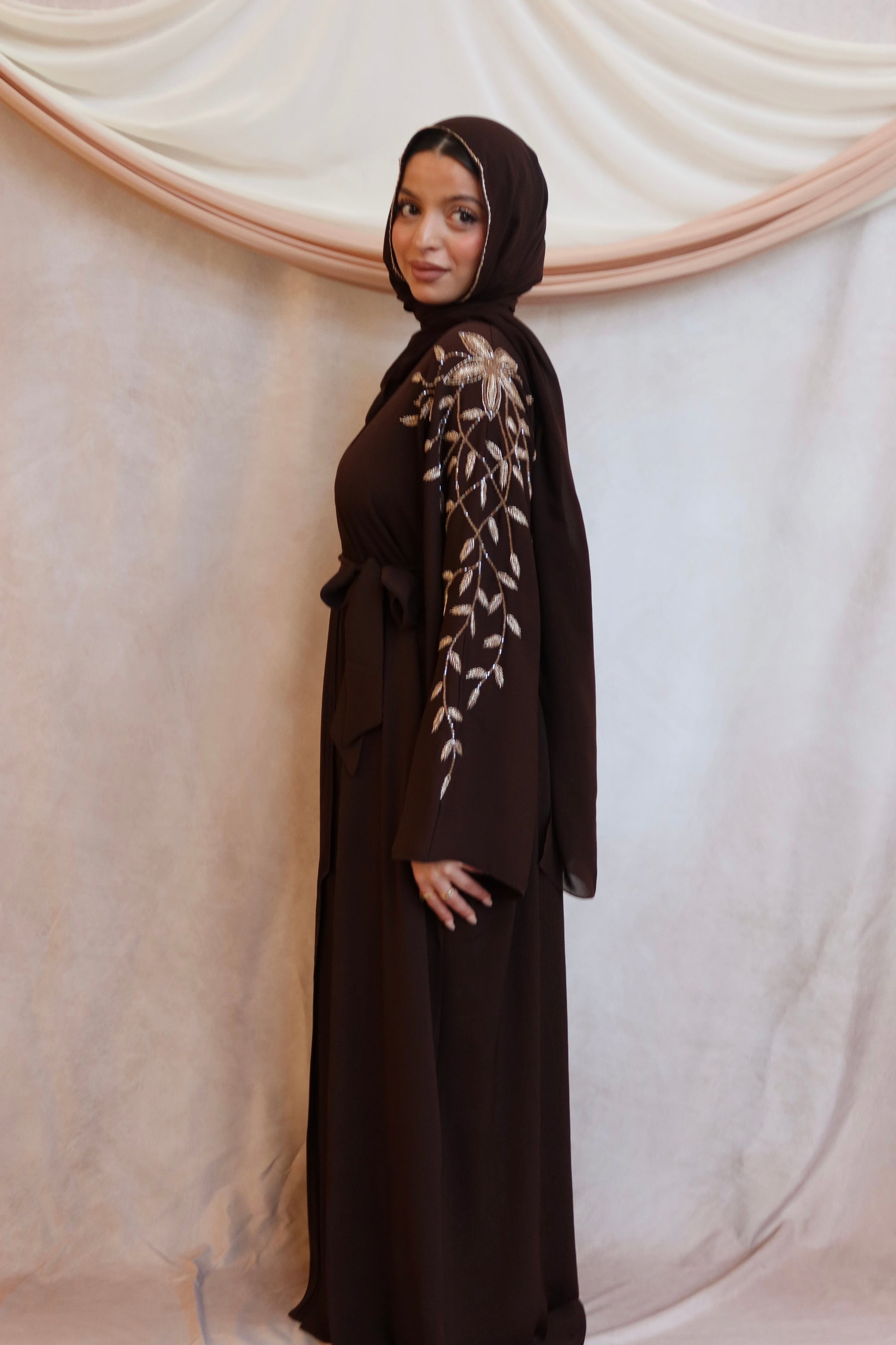 Autumn Blossom Abaya