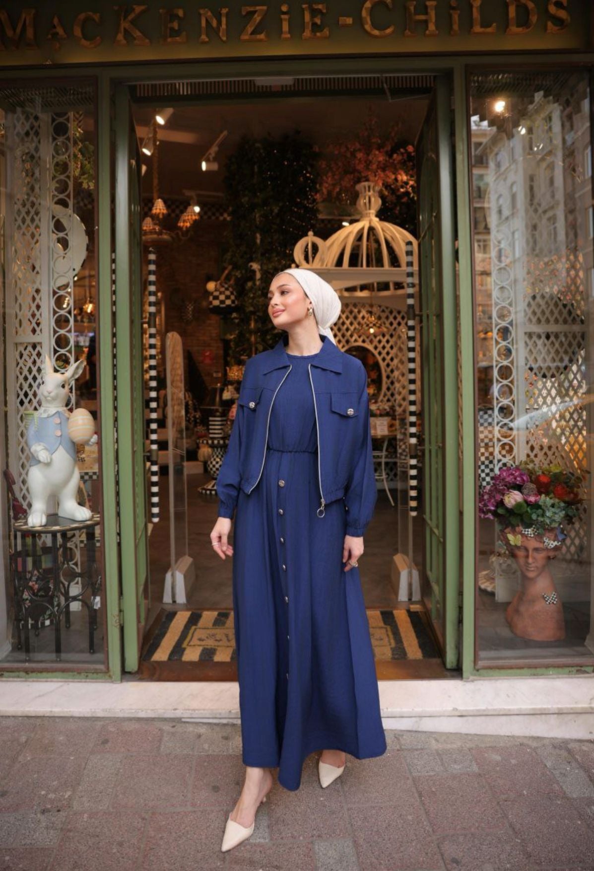 Elegant Multi Color Dress Set