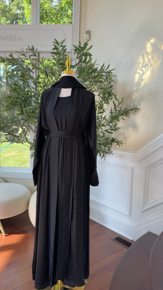 Midnight Black Majesty Royal Abaya
