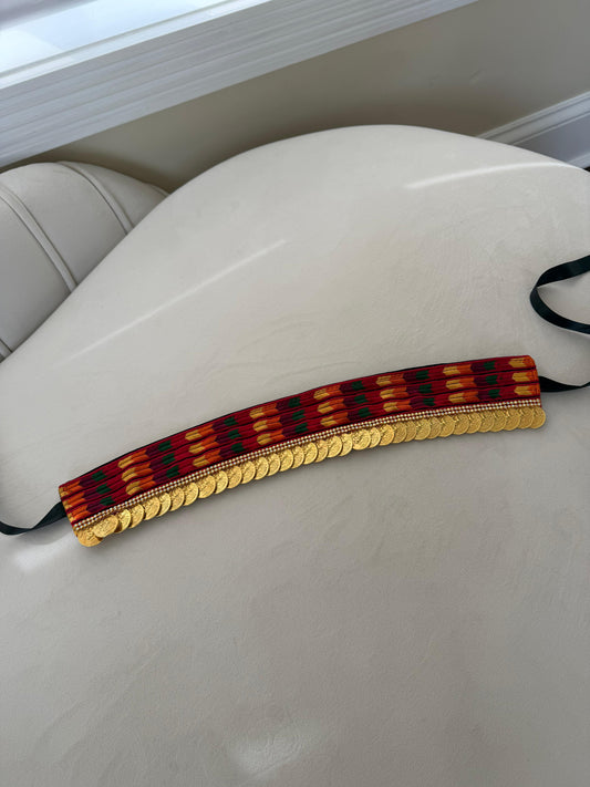 Tatreez Lerat Coin Headband