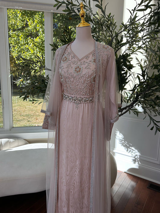 Majestic Blush Pearl Kaftan
