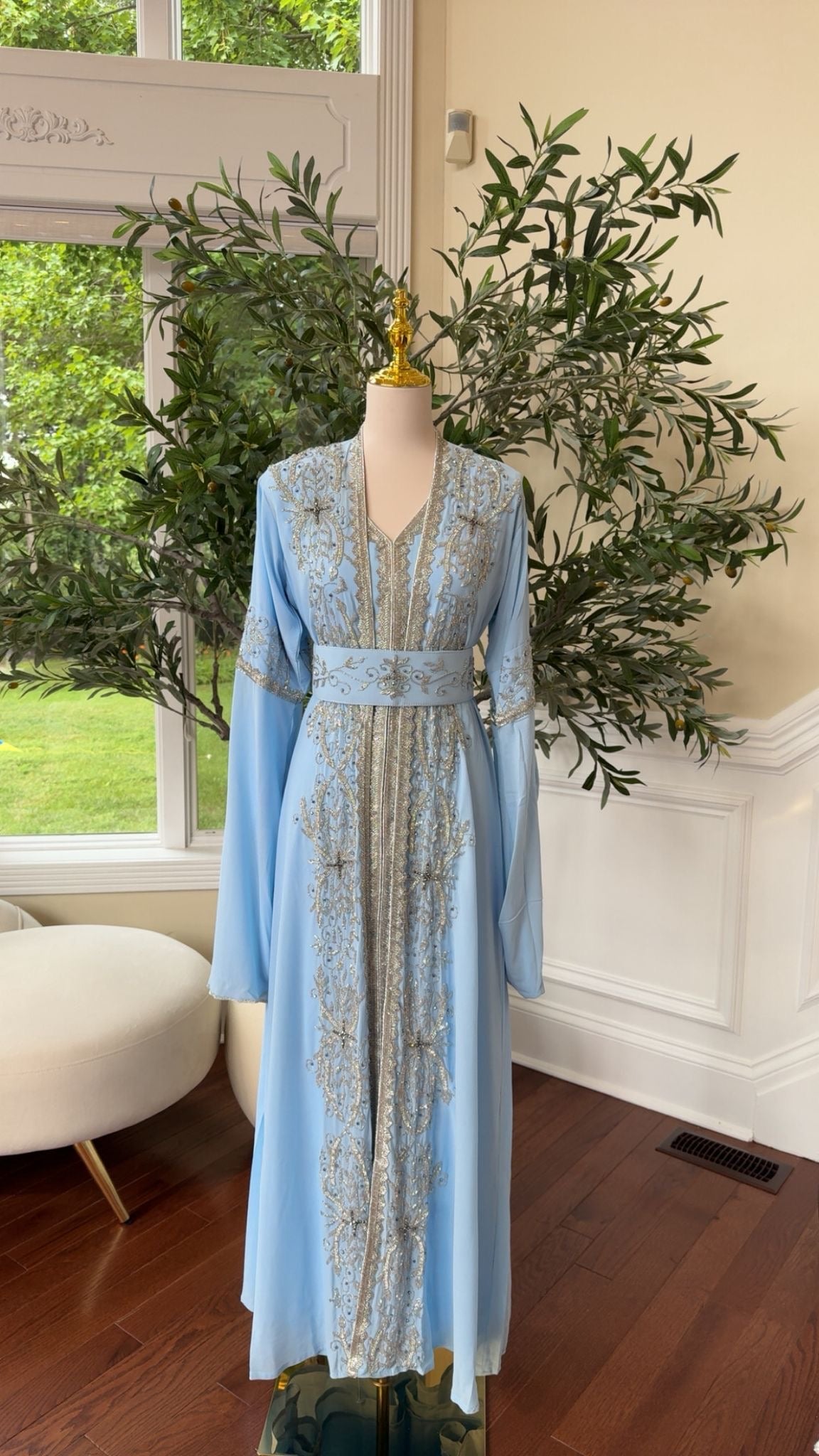Blue Royale Serenity Luxe Kuftan