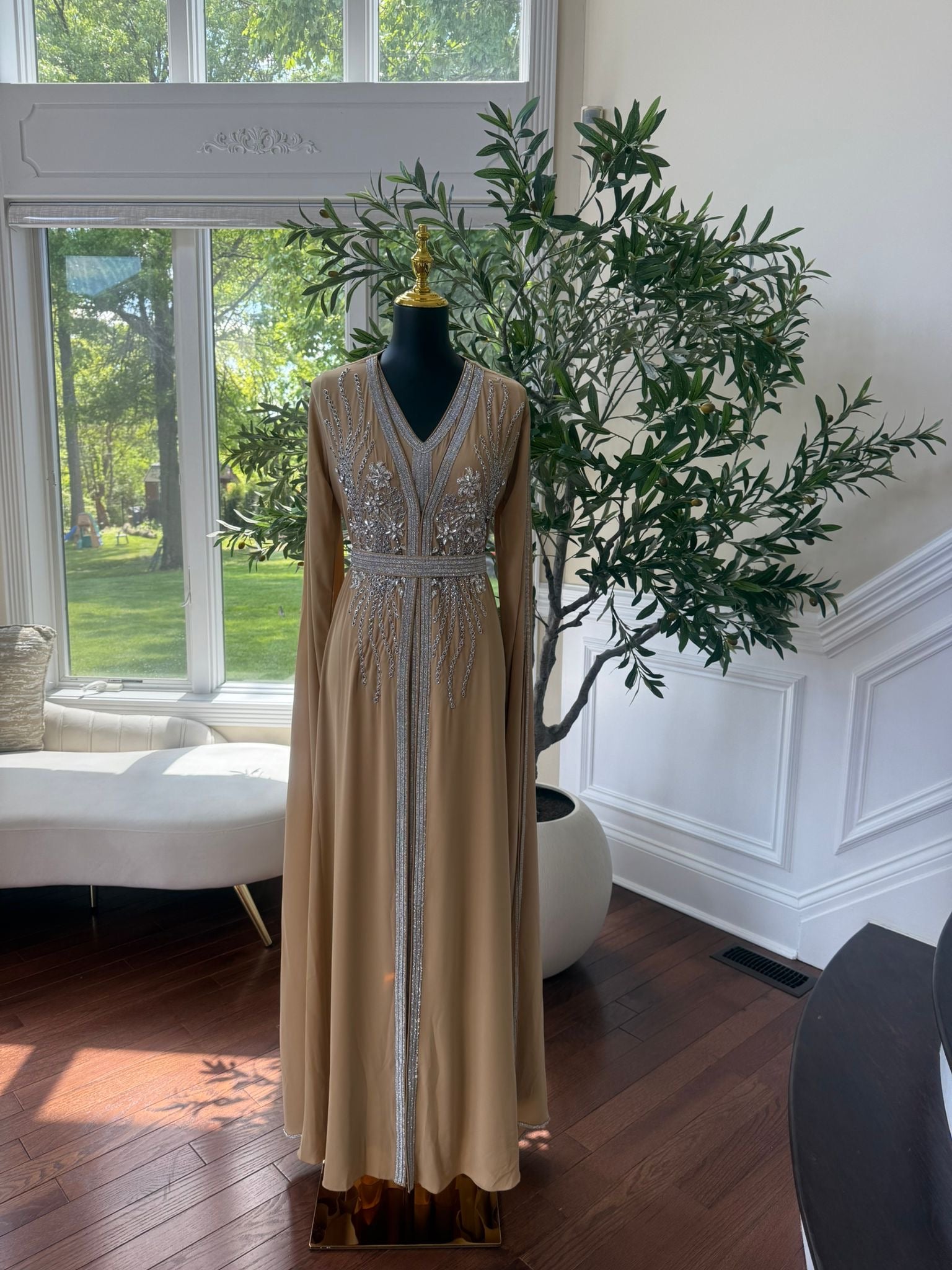 Luxury Yellow Kuftan
