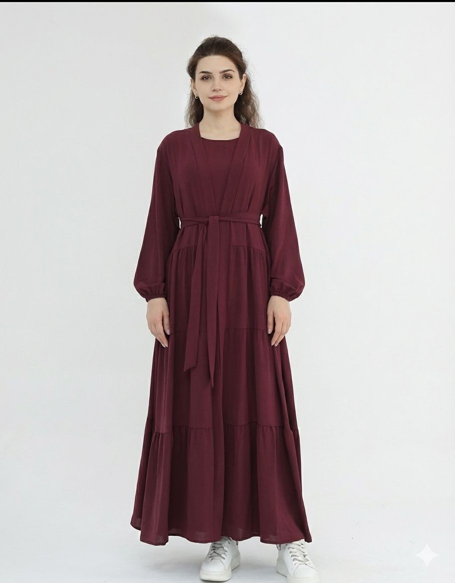 Modesty Elegance Two Piece Dress