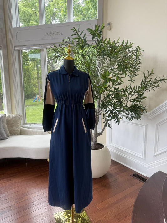 Blue Activewear Abaya