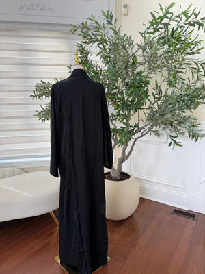 Ramadan Nights Elegance Black Abaya