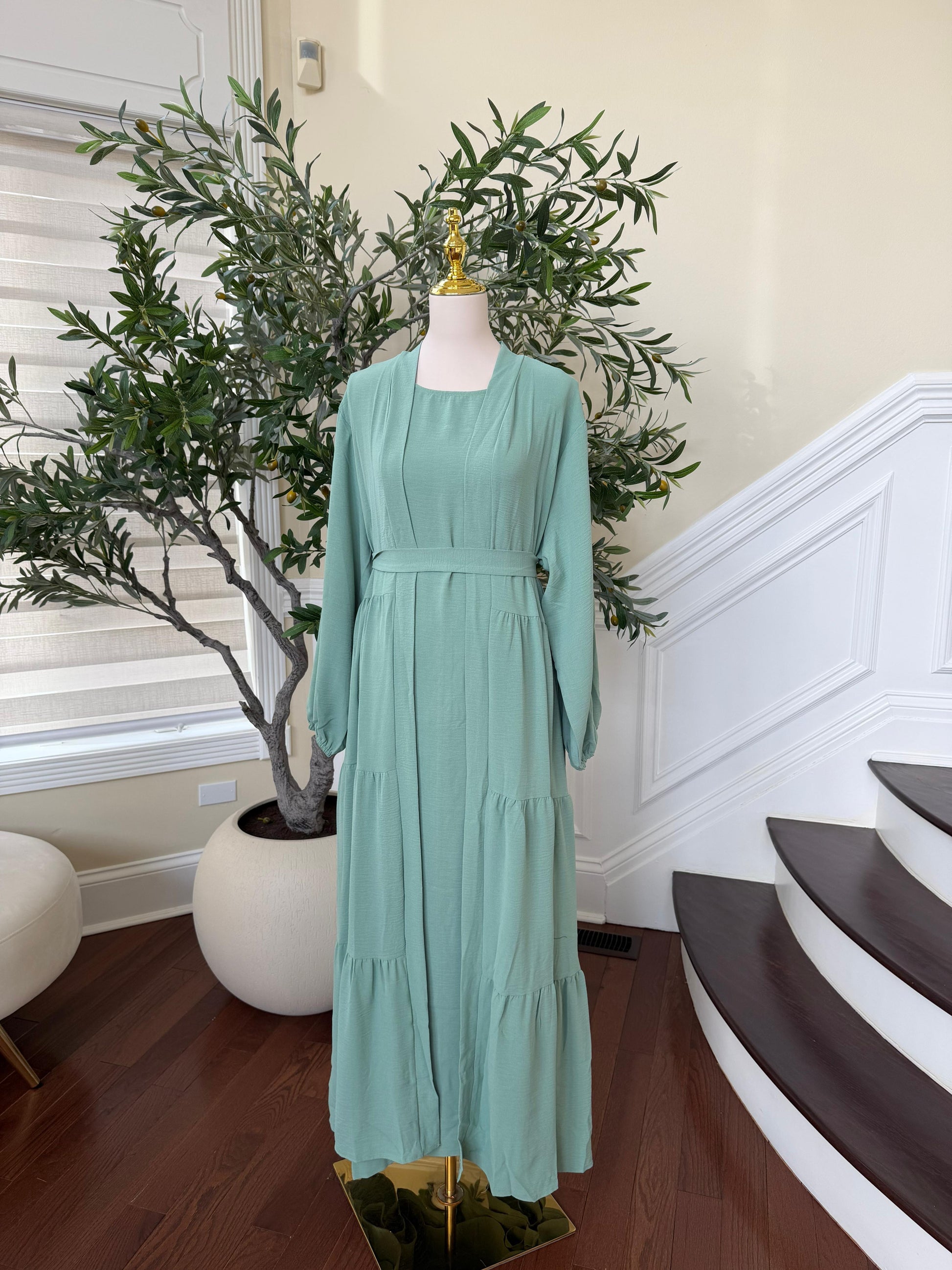 Modesty Elegance Two Piece Dress