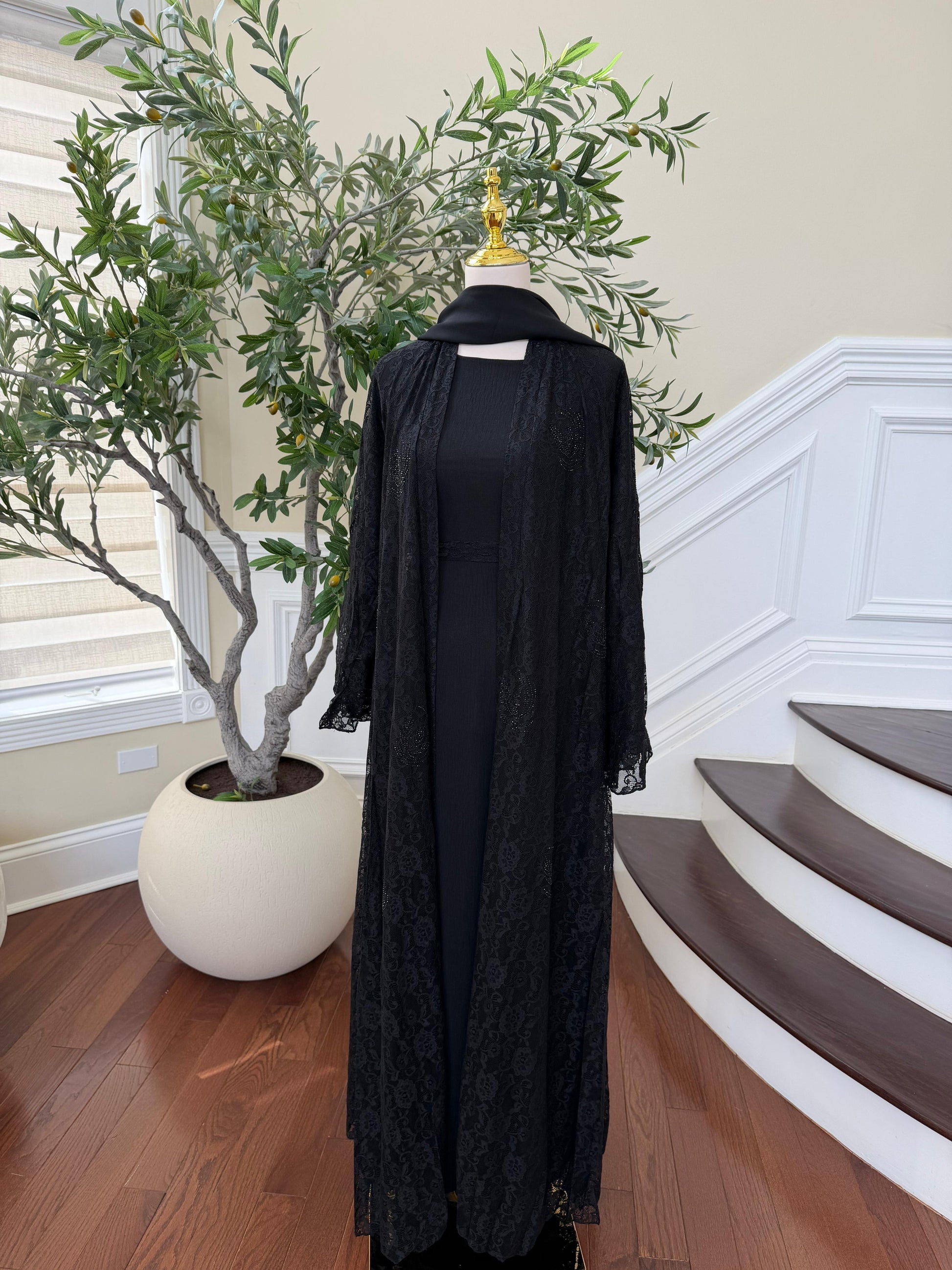 Two Piece Ramadan Nights Abaya