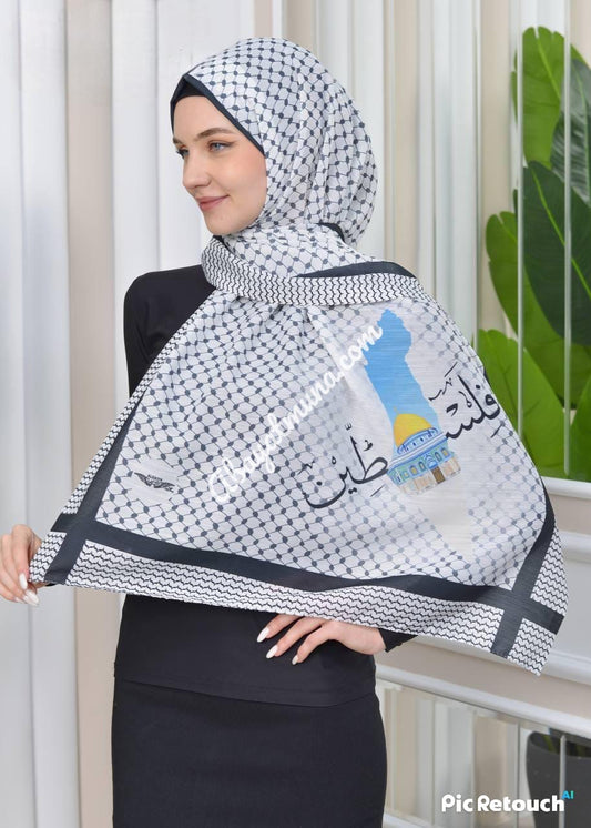 Palestinian keffiyeh hijab