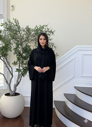 Qamar Nights Pearl Abaya