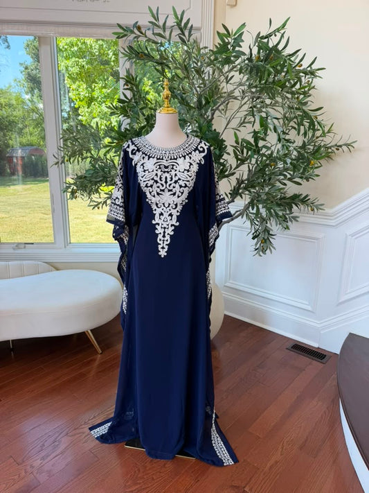 Navy Blue Elegance Dress