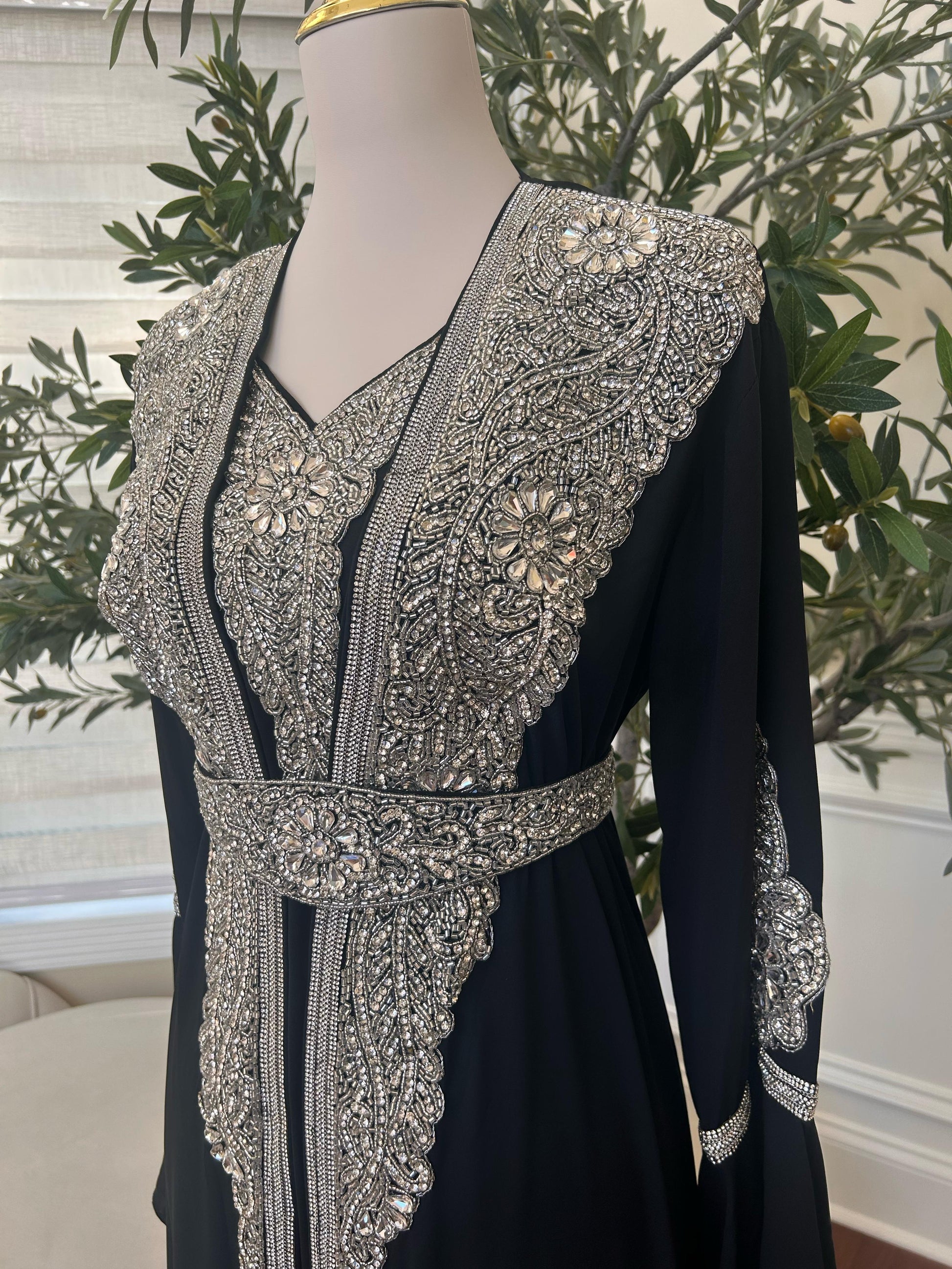 Black Stone Luxe Kuftan