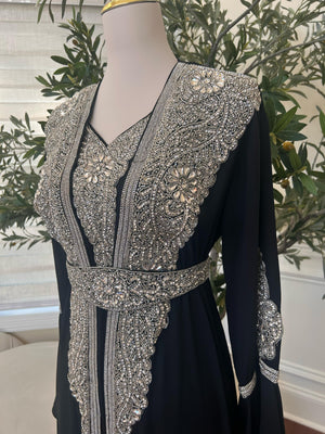 Black Stone Luxe Kuftan