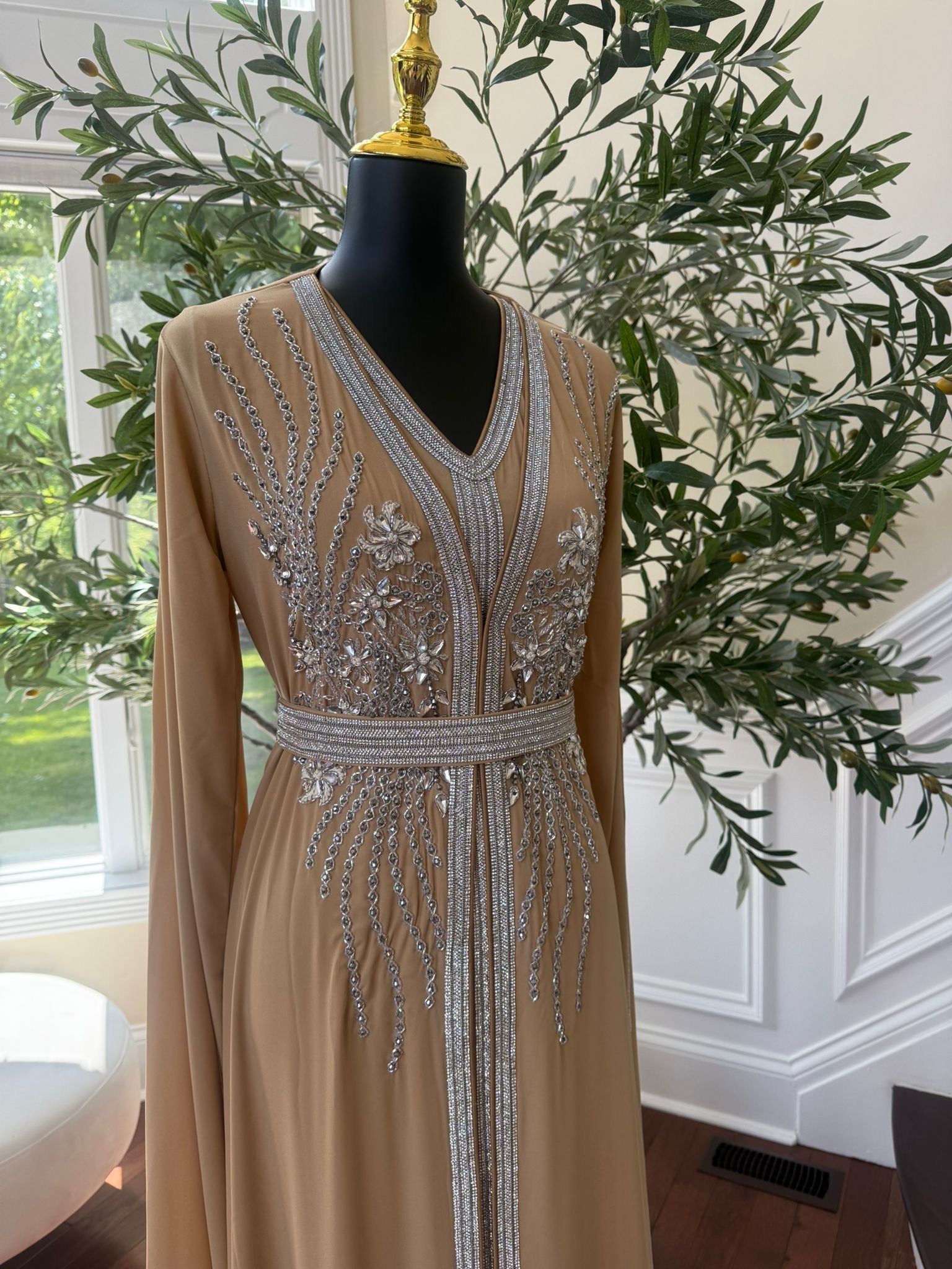 Luxury Yellow Kuftan