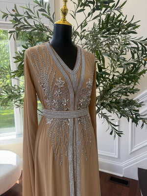 Luxury Yellow Kuftan