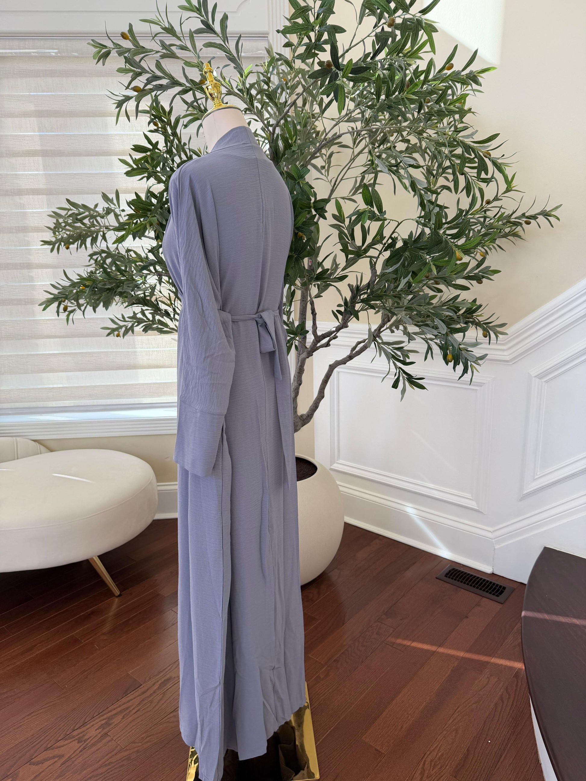 Elegant Two Piece Abaya Set