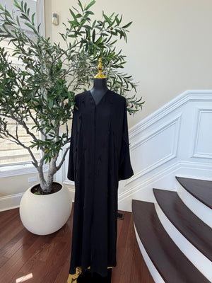 Qamar Nights Pearl Abaya
