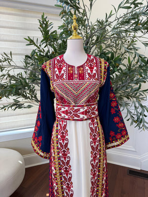 Elegant Itamin Palestinian Thobe 2333