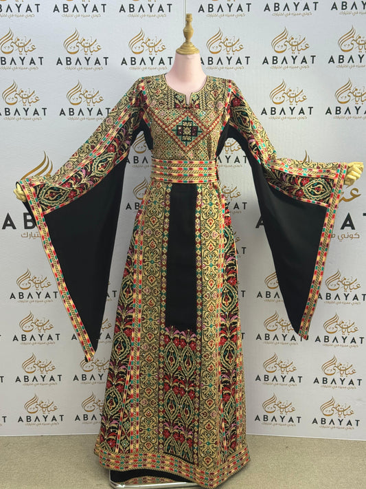Golden Embroidery Royal Essence Thobe