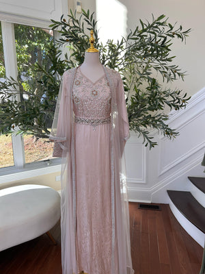 Majestic Blush Pearl Kaftan