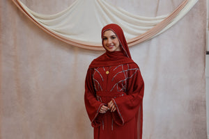 Autumn Blaze Abaya