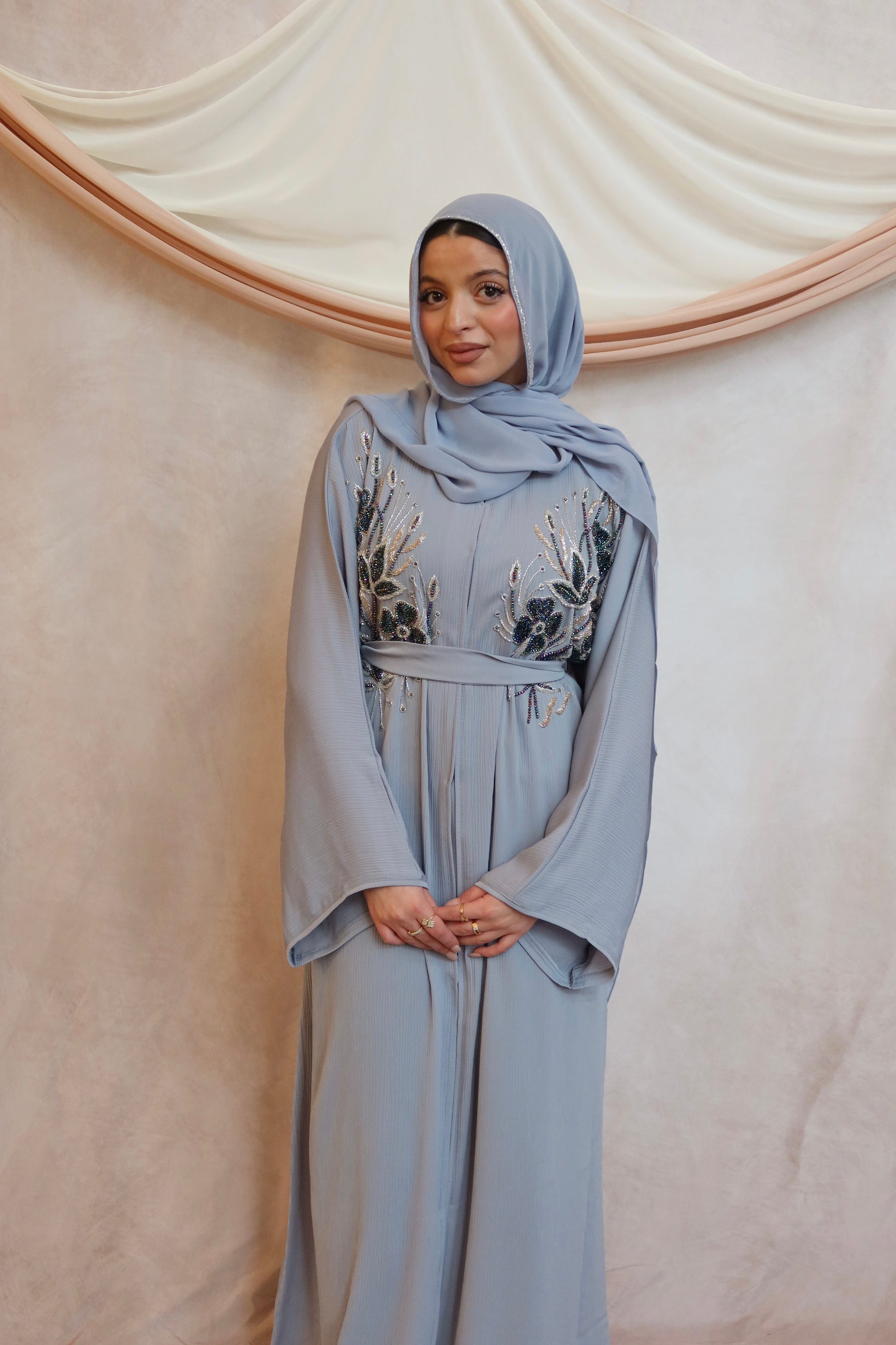 Ethereal Bloom Abaya