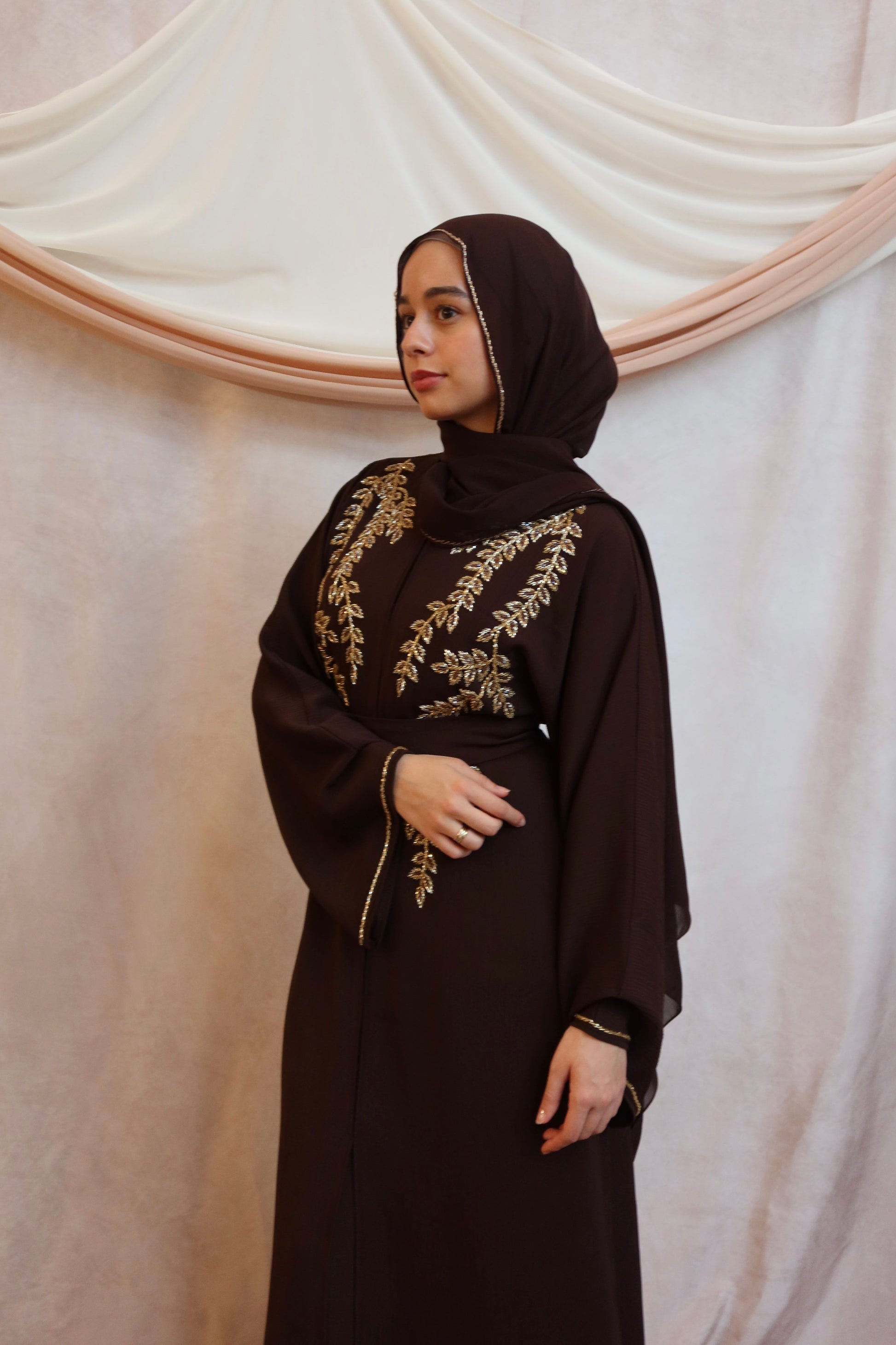 Golden Devine Abaya