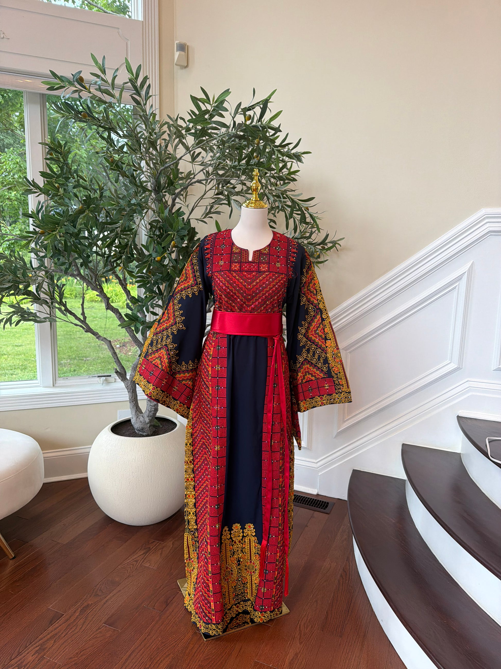 Navy Blue Traditional Thobe
