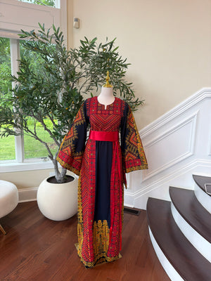 Navy Blue Traditional Thobe