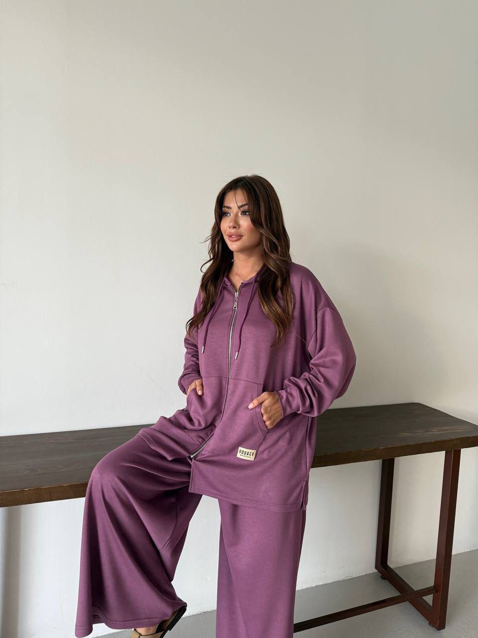 Elegant Two Piece Sweater Comfort Set