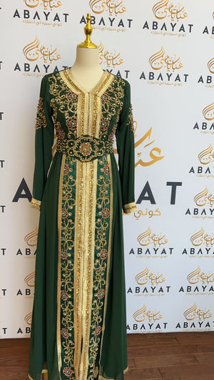 Luxury Green Kuftan