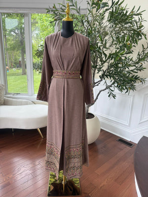 Elegant Tatreez Cardigan Abaya