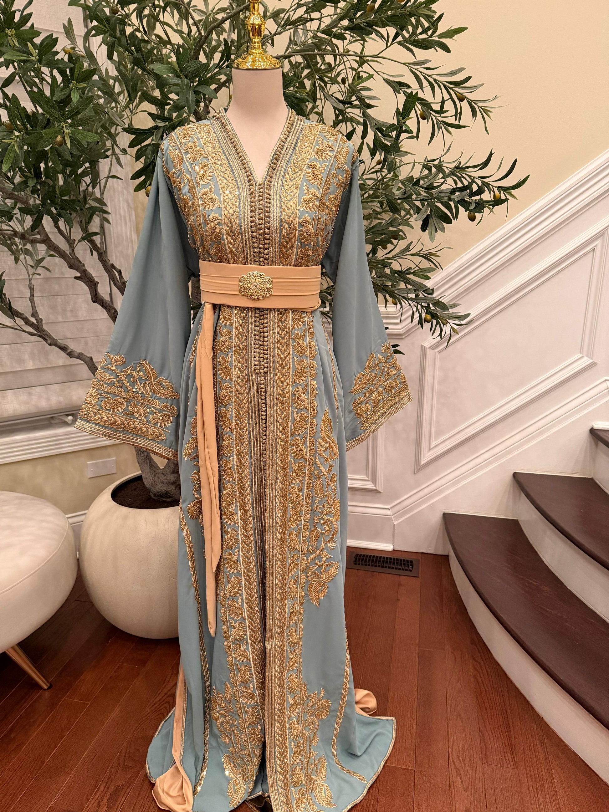 Mint Celestial Essence Kuftan