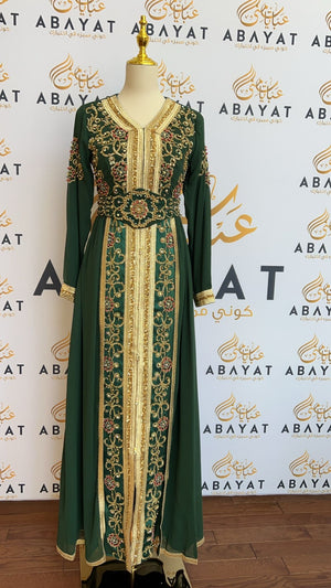 Luxury Green Kuftan