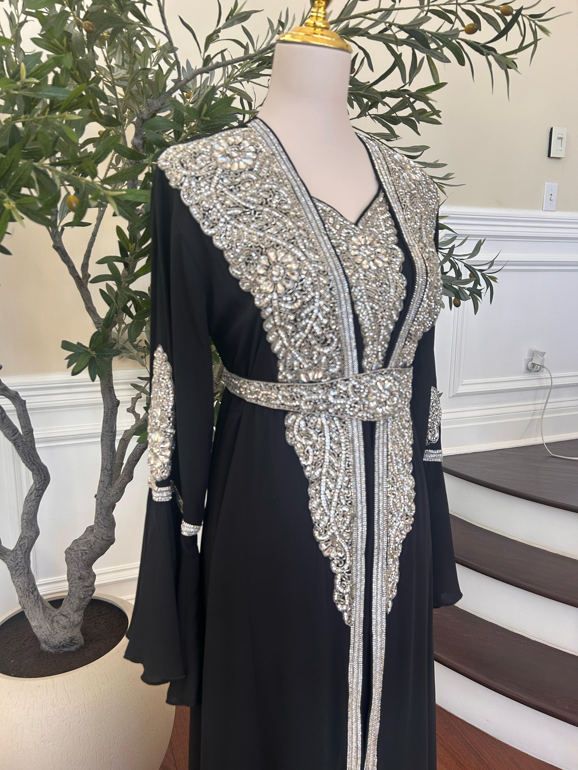 Black Stone Luxe Kuftan