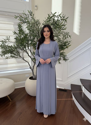 Elegant Two Piece Abaya Set