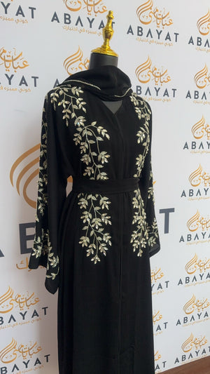 Floral Grace Abaya