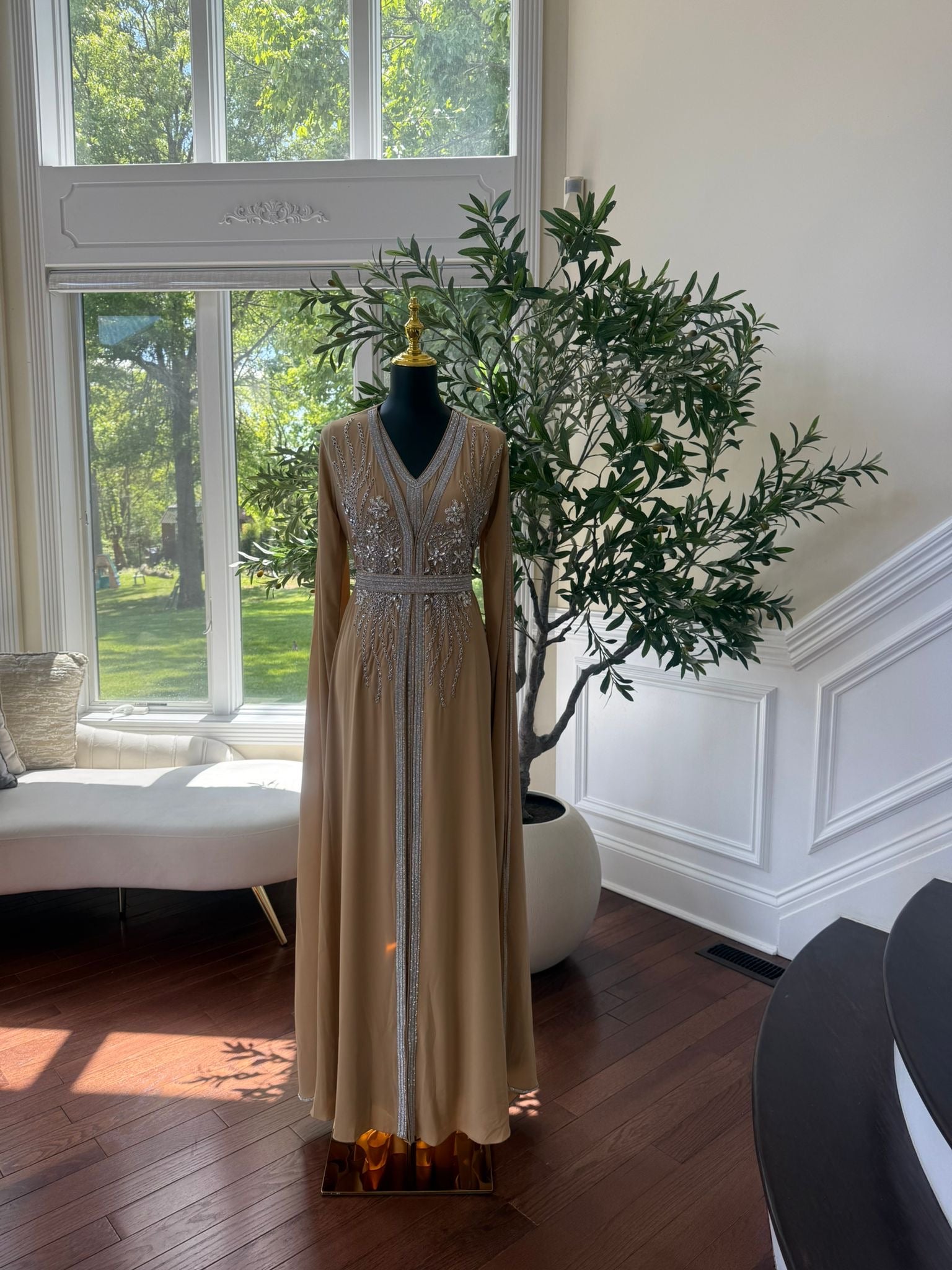 Luxury Yellow Kuftan
