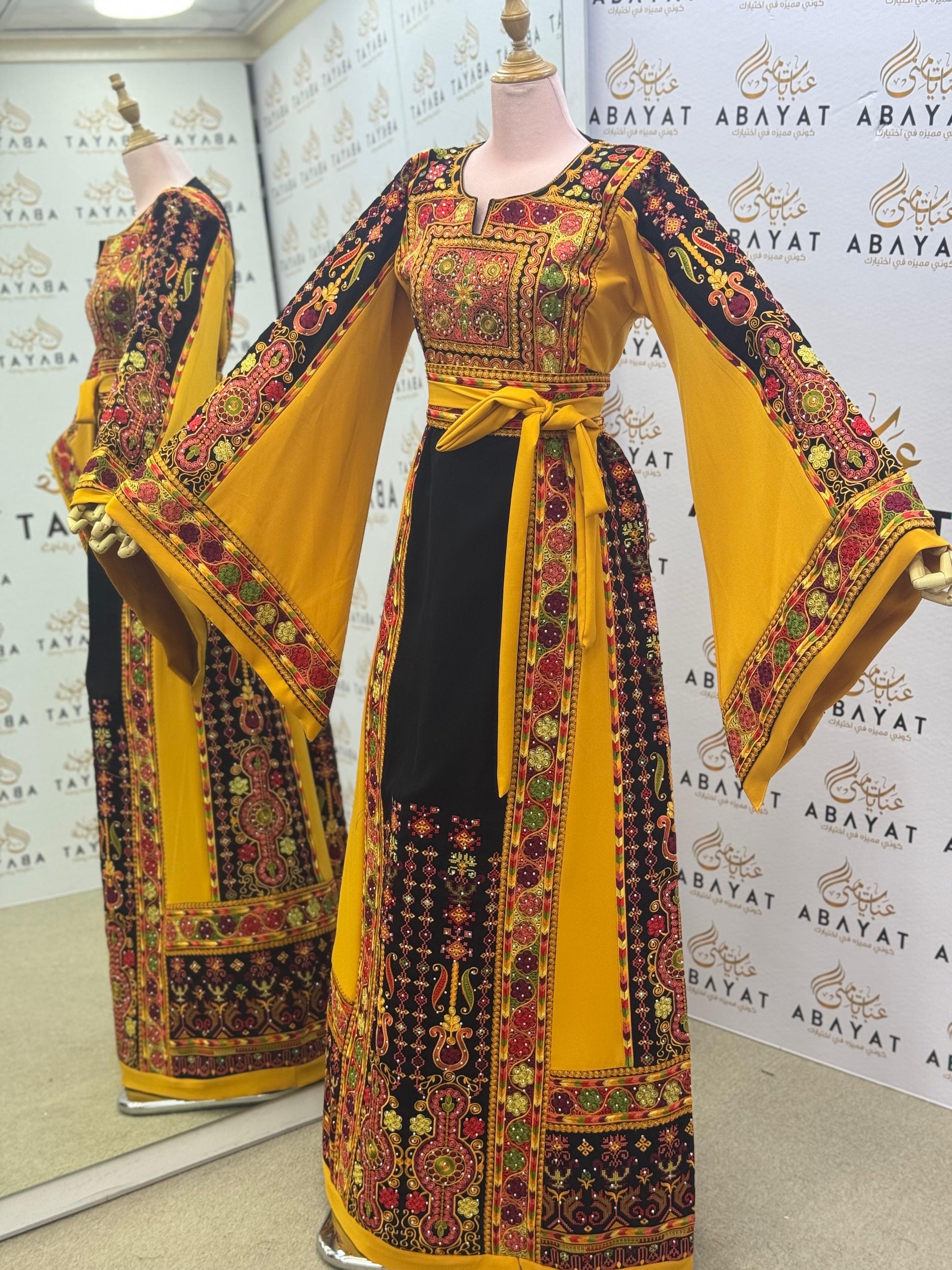 Henna Night Golden Elegance Thobe