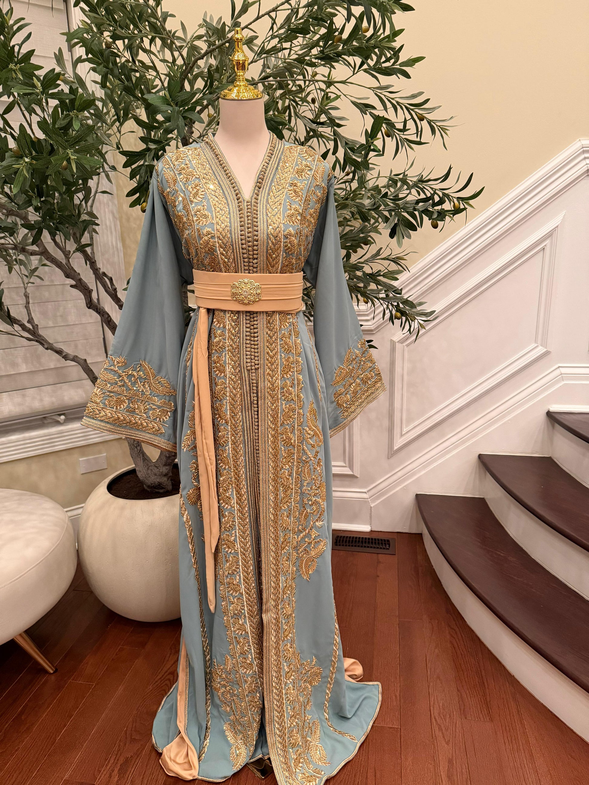 Mint Celestial Essence Kuftan